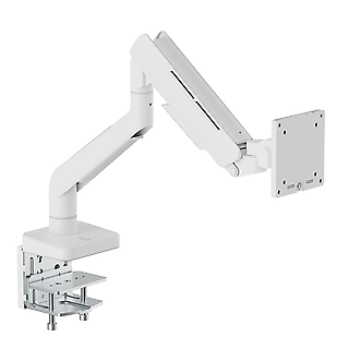 엔산마운트 [엔산/NH-15L(RGB)] 엔산 NH-15L(RGB) 고중량 가스스프링 라이팅 싱글모니터암 화이트
